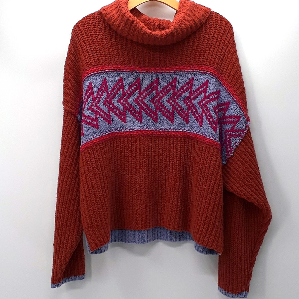 FREE PEOPLE Greater Than Sweater NWOT - Picture 8 of 12